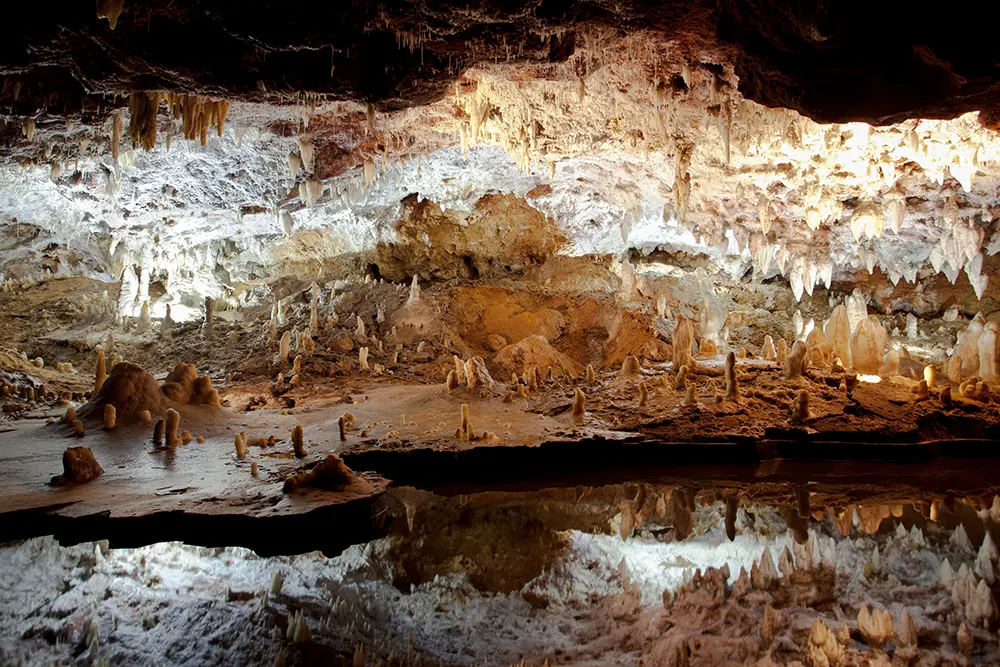 Cuevas el Soplao en Cantabria